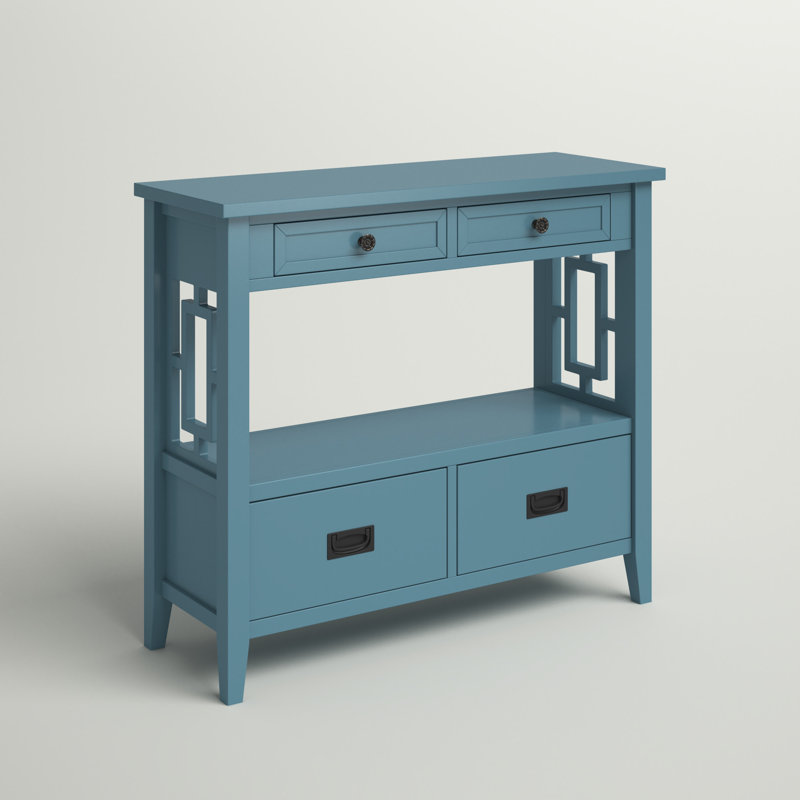 Console 36 po Norfolk, Bleu clair
