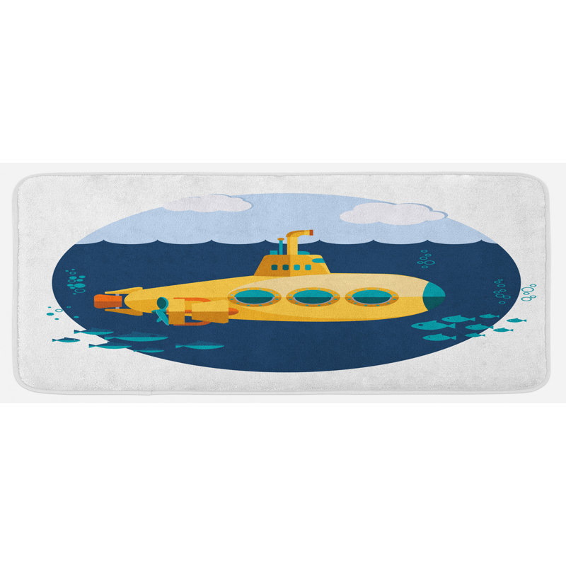 Tapis de cuisine sous-marin