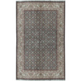 Hand-Knotted High-Quality Brown Area Rug