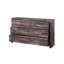 Commode avec six tiroirs spacieux et un design rustique élégant pour la chambre à coucher