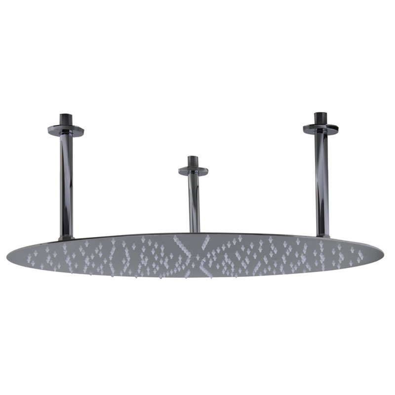 Tête de douche rain, Acier inoxydable poli