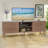 TV Stand for TV up to 70 Inch, Mid Century Modern TV Console, Entertainment Center with Storage for Living Room-107664976