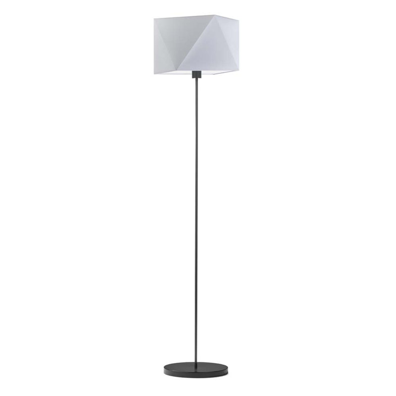 Ayanle 160cm Traditional Floor Lamp, Light Grey, Black