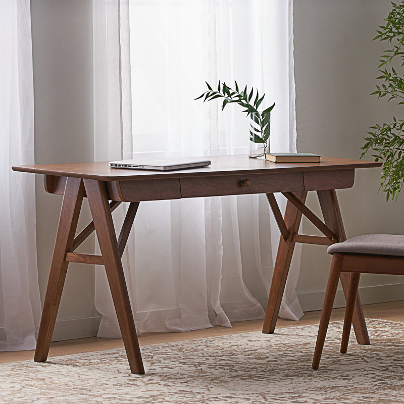 Bureau avec tiroirs, petit bureau d'ordinateur