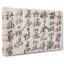 Calligraphy Script by Zheng Xie - Wrapped Canvas-55370446