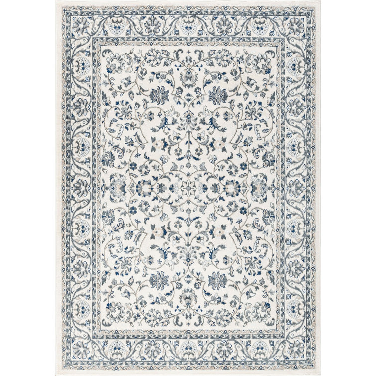 Briele Oriental Cream | Blue | Gray | Beige Area Rug