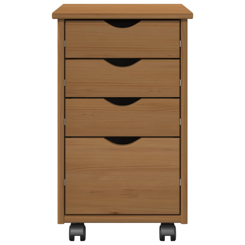 Solid Wood Standard Accent Chest, Honey Brown