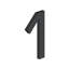 Deltana RNE-1U32D 4" NUMBER 1, E SERIES WITH RISERS, STAINLESS STEEL in Brushed Stainless-1868659682