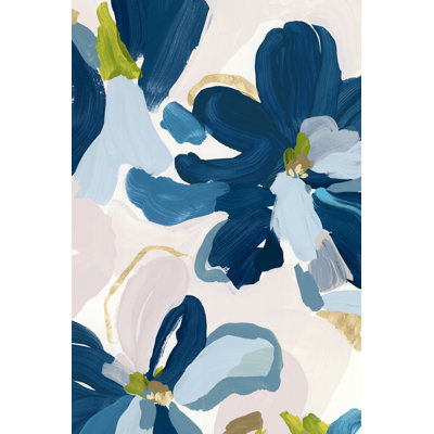 Cobalt Florals I