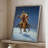 Midnight Rider Framed Print - Solid Wood-2067105009