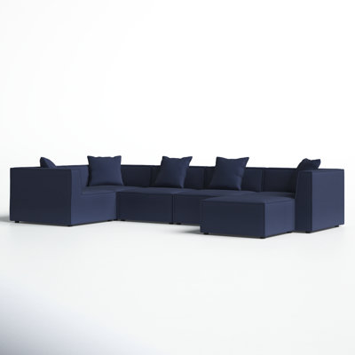 Canapé modulaire rembourré 6 pièces Saybrook