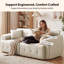 2 Seater Fabric Corner Sofa-128842350