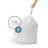 Simplehuman Code Y Custom Fit Drawstring Trash Bags, 115 Liter / 30 Gallon, White, 200 Count