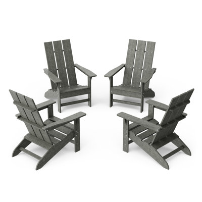 Freedom 4-Piece Modern Adirondack Conversation Set
