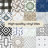 Retro 12" x 12" 1.5mm Vinyl Tile - Marble Criss Cross