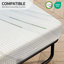 Coussin de matelas en mousse viscoélastique gélifiée 4 pouces Floryn-118541998