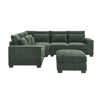 Laguna Modular Corduroy Sectional