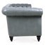 Canapé Chesterfield à accoudoirs roulés 84,65 po
