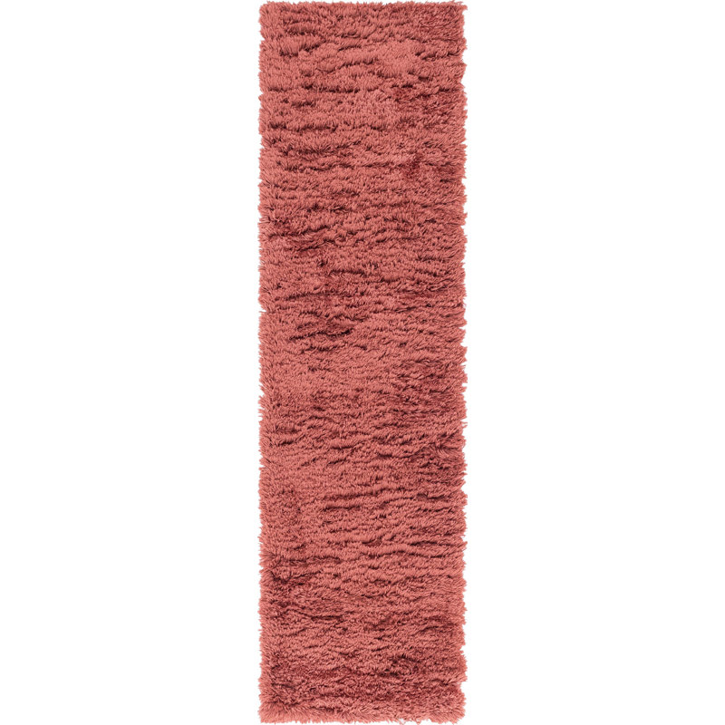  Tapis rose, Tapis de couloir 2 pi 7 po x 10 pi