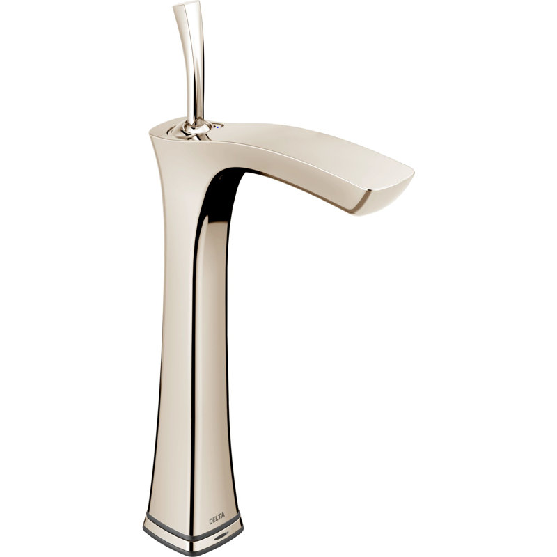 Robinet de lavabo vasque Tesla®, Nickel poli brillant