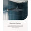 Pomme de douche Crozet avec valve à pression équilibrée, robinet de douche mural à fonction unique de 10 pouces 1,8 gal / min-113141955