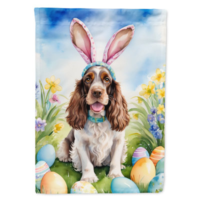 Easter Egg Hunt Double Sided 40'' H x 28'' W Polyester Easter House Flag