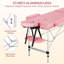 Table de massage portative réglable en aluminium-1758243777