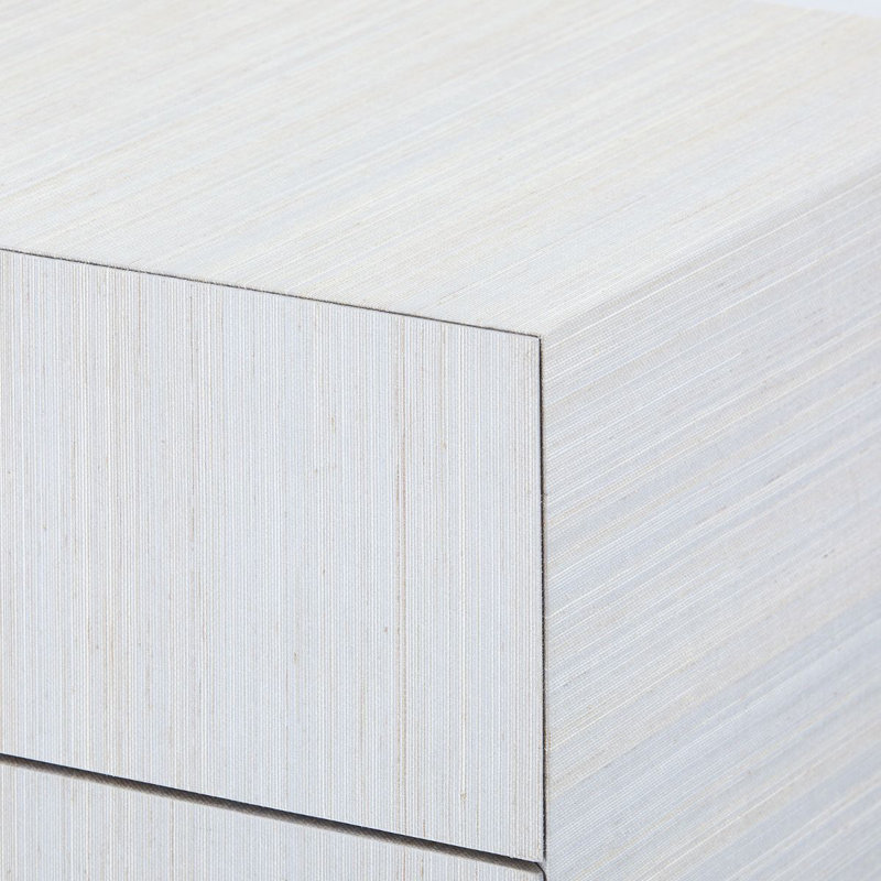 Madeline 3 - Drawer Nightstand, Platinum