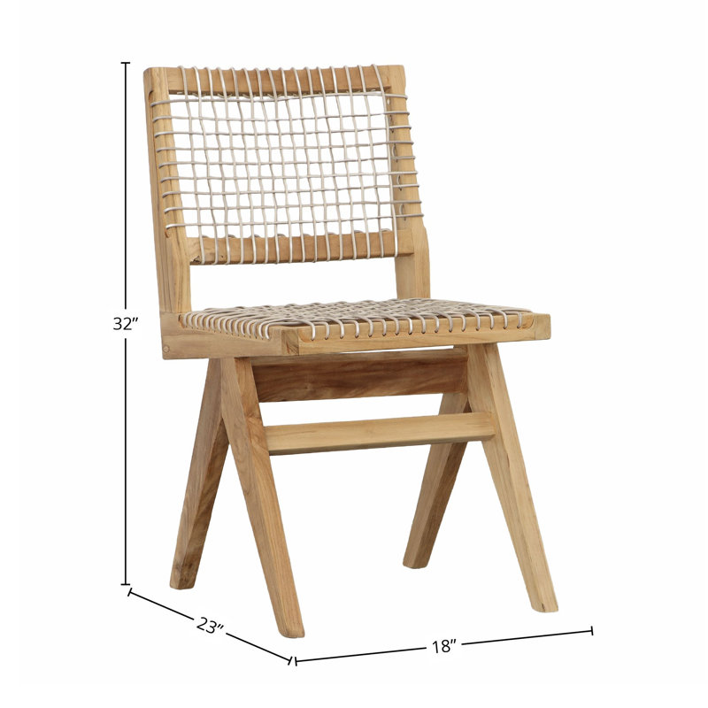 Margit Teak Outdoor Dining Chair