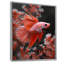 Monochromes rouges et gris - aquariums, reproduction d'art mural-508936174-508936175