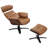 Dillon Leather Swivel Recliner-114180343