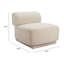 Fauteuil d'appoint Anese beige multigrain