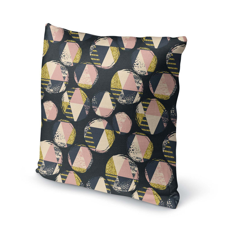  Housse et insert de coussin d'extérieur carré scintillant, 18" x 18"