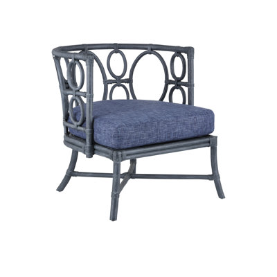 Tegal - Chaise - Bleu marine rétro, structure indigo - Siège indigo Finn