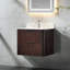 Meuble-lavabo mural de style médiéval 24 po