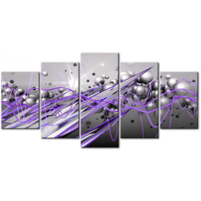 " Purple Strike " 5 - Pieces