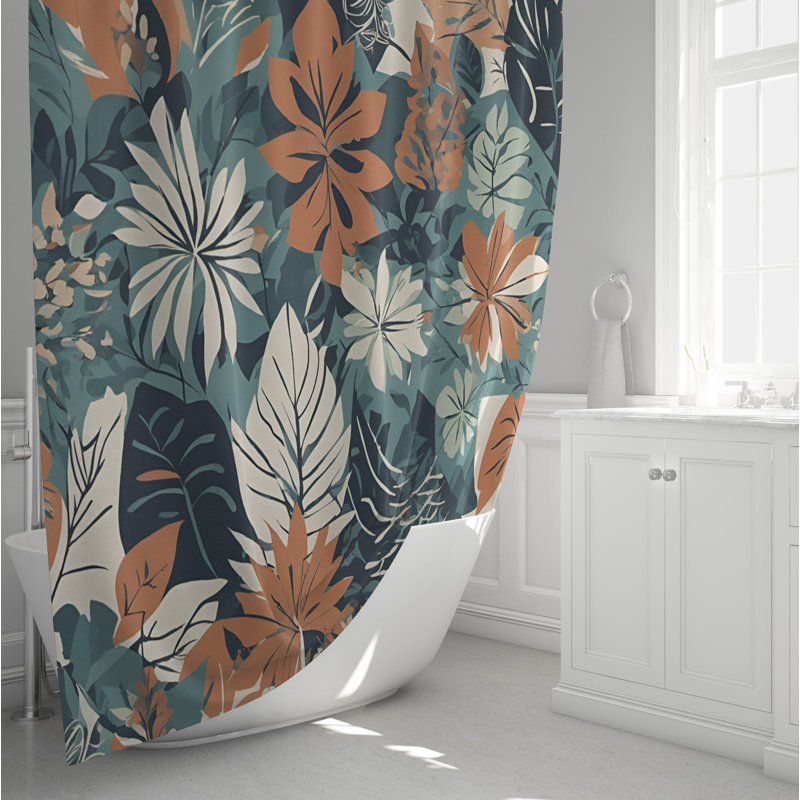 Rideau de douche Delozier, H 72 po x l 70 po