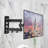 Full Motion TV Bracket Swivel Tilt TV Wall Mount For 10"-42" LCD Plasma LED Screens