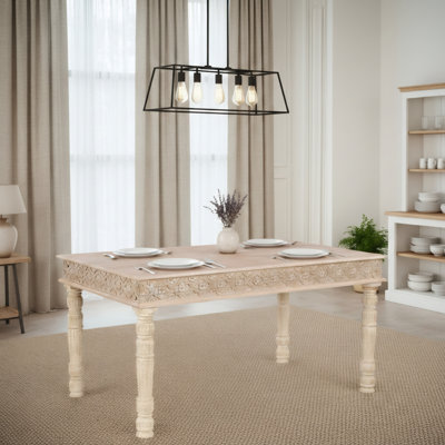 Aarohi Solid Wood Dining Table
