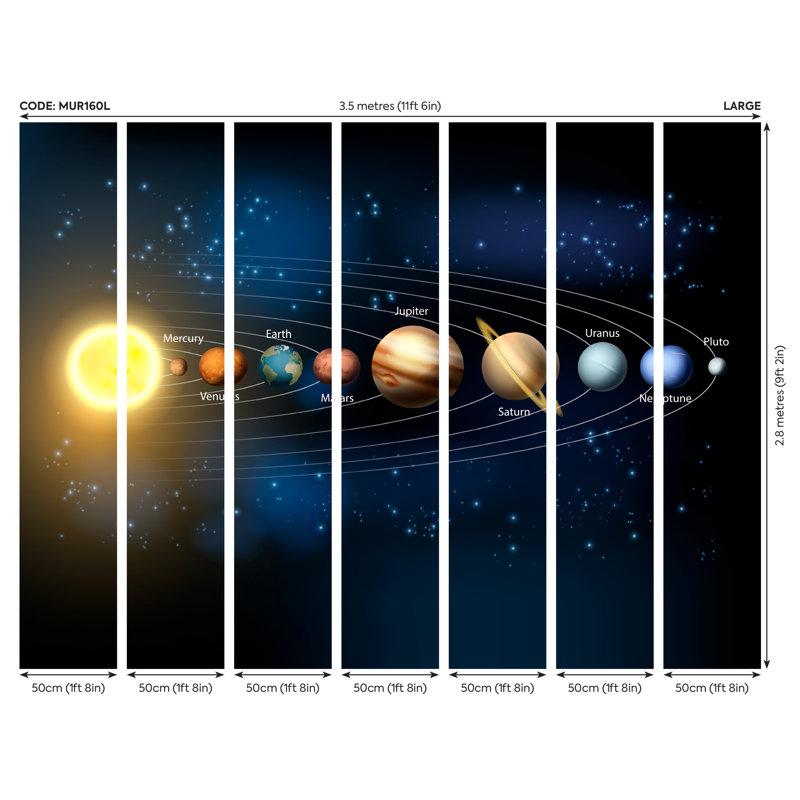 Elanya Matte Wall Mural, 280 cm L x 350 cm W