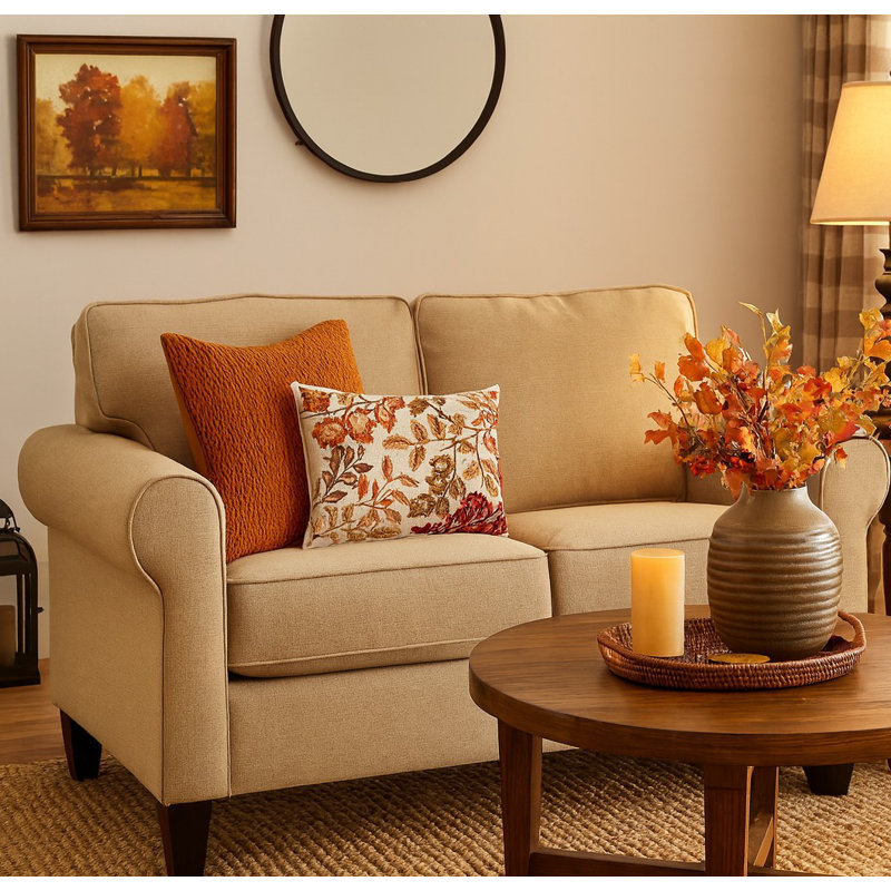 Penick Falling Leaves Fall Throw Pillow