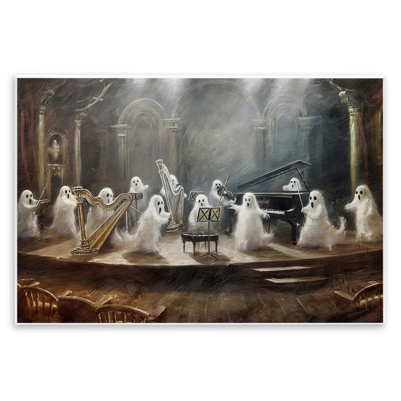 " Ghost Orchestra in Concert " Graphic Art Print