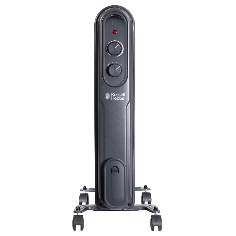 Russell Hobbs Rhofr9004 2kw 9-fin Oil Filled Radiator, Matt Anthracite
