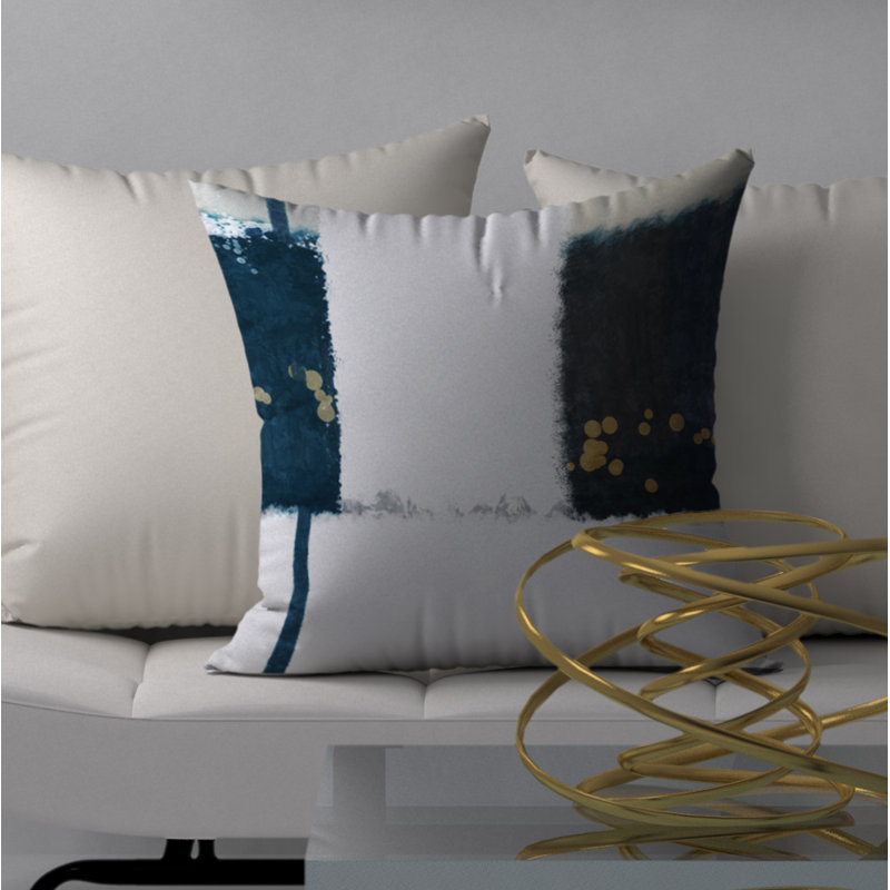 Housse de coussin décorative carrée et insert heartwarmer, H 20 po x l 20 po