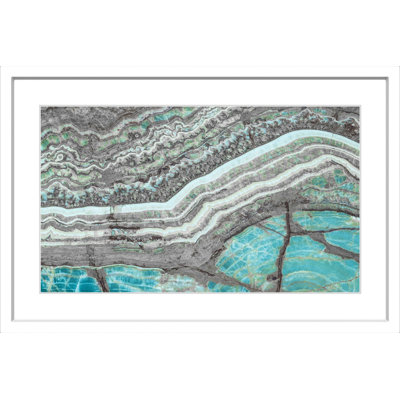 " Aqua Layers " by Marmont Hill