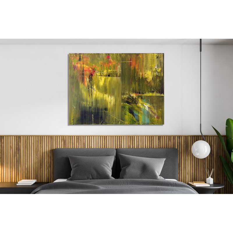 Field Of Flowers - Artist Enhanced Canvas Print, 20" H x 24" W x 1" D