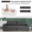 3 Seater Corduroy Sofa-2022345282