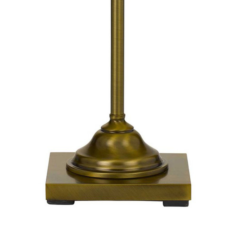 Lampe sur pied arquée 59,5 po Moultrie, Laiton