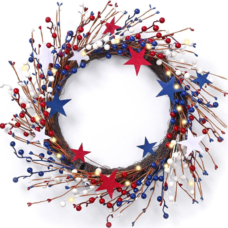 20 " Plastic Wreath