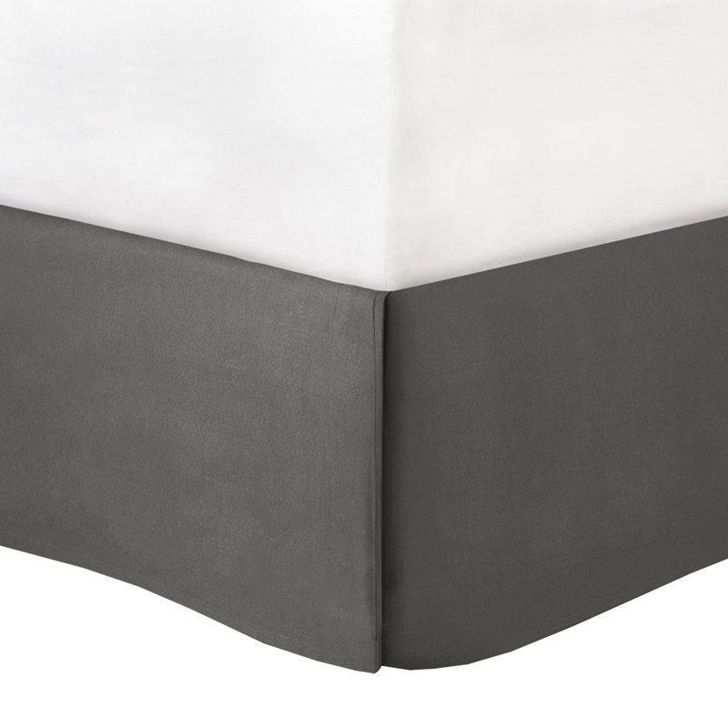 Powell 8 Piece Embroidered Comforter Set, King Comforter + 7 Additional Pieces, Dark Gray